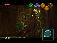 une photo d'Ã©cran de The Legend of Zelda - Ocarina of Time sur Nintendo 64